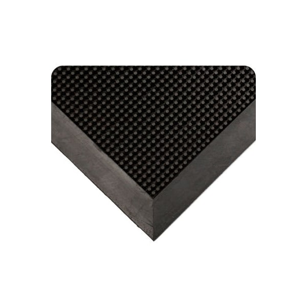 Tennesee Mat Co Wearwell Heavy Duty Multi-Guard Entrance Mat 1/2in Thick 2' x 4' Black 220.12x28x46BK - main